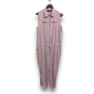 Gabrielle Union Jumpsuit Romper Pink Size Size XL Pit to Pit 25" Inseam 25"‎